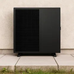 Bomba de Calor Ar/Água Trifásica 18 kW Monobloco - Conectada com Apoios Elétricos e Gás R290